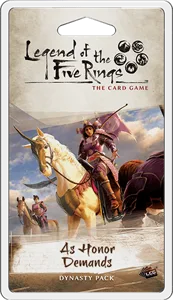 Legend of the Five Rings: The Card Game – As Honor Demands box cover