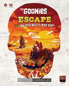 The Goonies: Escape With One-Eyed Willy's Rich Stuff – A Coded Chronicles Game box cover
