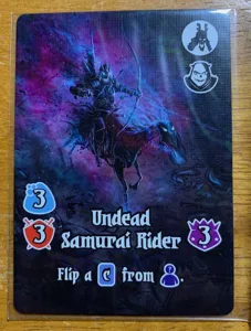 Valeria: Card Kingdoms – Undead Samurai Rider box cover