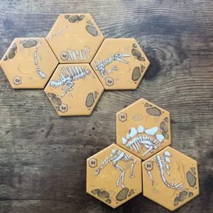 Jurassic Parts: Stegosaurus & Spinosaurus Promo Tiles box cover