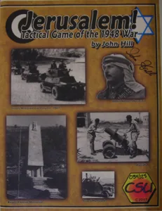Jerusalem! Tactical Game of the 1948 War box cover