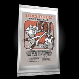 Iron Helm: Loot & Lore Pack box cover