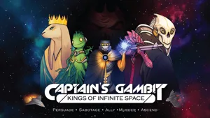 Captain's Gambit: Kings of Infinite Space box cover