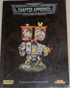 Warhammer 40,000 (Third Edition): Chapter Approved – 2003 Edition box cover