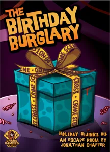 Holiday Hijinks #5: The Birthday Burglary box cover