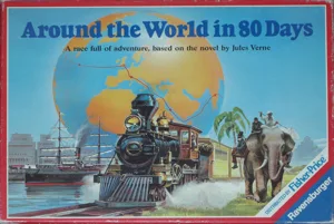 Around the World in 80 Days box cover