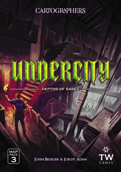 Cartographers: Map Pack 3 – Undercity: Depths of Sabek