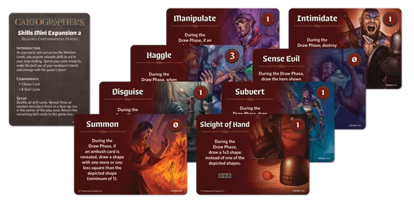 Cartographers: Skills Mini Expansion 2