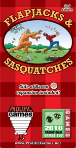 Flapjacks & Sasquatches box art