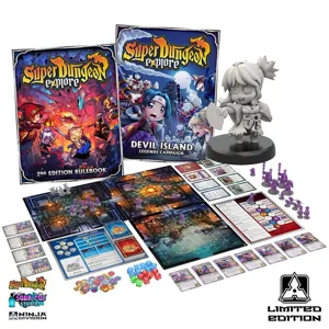 Super Dungeon Explore: Devil Island box cover