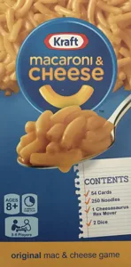 KRAFT Macaroni & Cheese Game box cover