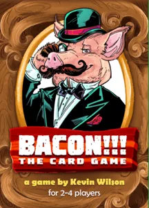 BACON!!! THE CARD GAME box cover