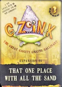 G'Zoink: Expansion 04 – That One Place With All The Sand box cover