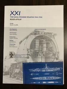 XXI: The Naval Wonder Weapon 1943-1945 box cover