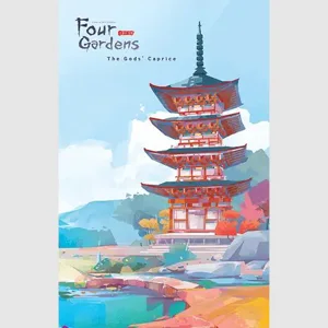 Four Gardens: The God's Caprice box cover