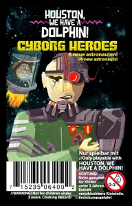 Houston, We Have a Dolphin!: Cyborg Heroes box cover
