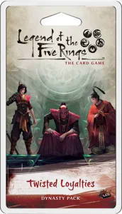 Legend of the Five Rings: The Card Game – Twisted Loyalties box cover