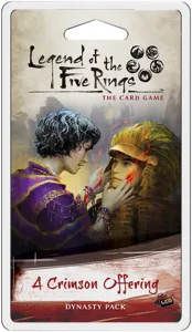Legend of the Five Rings: The Card Game – A Crimson Offering box cover