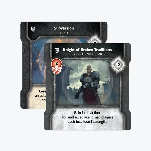 Vindication: Board Game Revolution Promo Cards