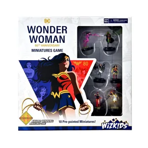 DC Comics HeroClix: Wonder Woman 80th Anniversary Miniatures Game box cover