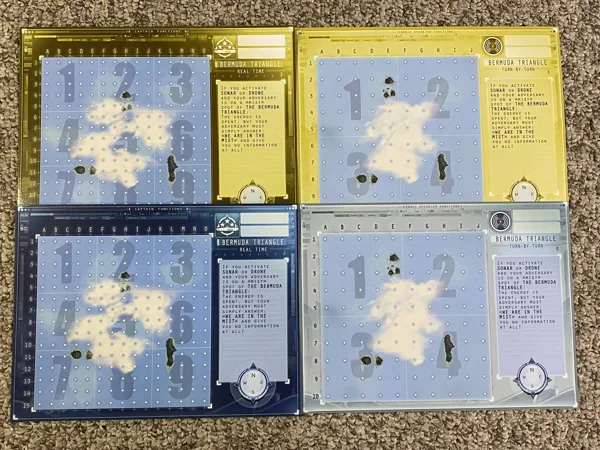 Captain Sonar: Bermuda Triangle Map