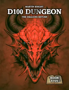 D100 Dungeon: The Dragons Return box cover
