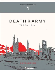 Death of an Army: Ypres 1914 box cover