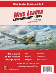 Wing Leader: Legends 1937-1945 box cover