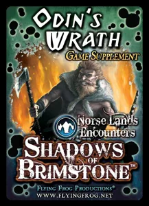Shadows of Brimstone: Gates of Valhalla – Odin's Wrath Game Supplement box cover