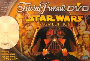 Trivial Pursuit: DVD – Star Wars Saga Edition box cover