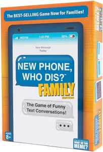 New Phone, Who Dis?: Family Edition box cover