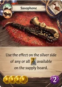 Lost Ruins of Arnak: Saxophone Promo Card box cover
