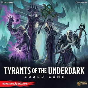 Tyrants of the Underdark: Board Game box art