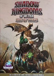 Shadow Kingdoms of Valeria: Rise of Titans box cover