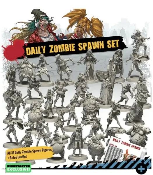 Zombicide (2nd Edition): Daily Zombie Spawn Set