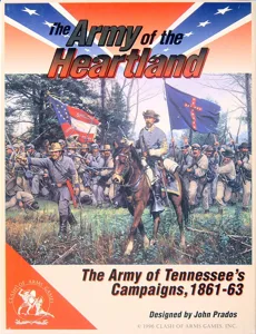 The Army of the Heartland: The Army of Tennessee's Campaigns, 1861-1863 box cover
