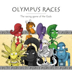 Olympus Races: The racing game of the Gods box cover
