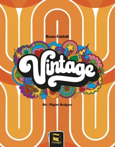Vintage box cover