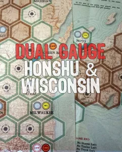 Dual Gauge: Honshu & Wisconsin Maps box cover