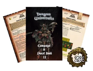 Dungeon Universalis: Campaign & Quest Book II box cover