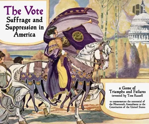 The Vote: Suffrage and Suppression in America box cover