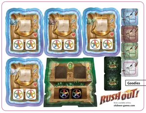 Rush Out! Goodies: The Familiars box cover