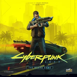 Cyberpunk 2077: The Board Game box cover