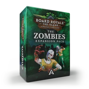 Board Royale: The Island – Zombies Expansion Pack box cover