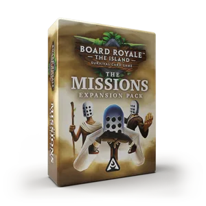 Board Royale: The Island – Missions Expansion Pack box cover