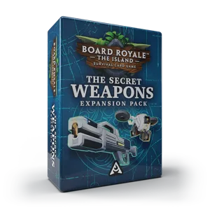 Board Royale: The Island – Secret Weapons Expansion Pack box cover