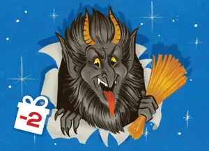 Holly Jolly: Krampus Promo Card box cover