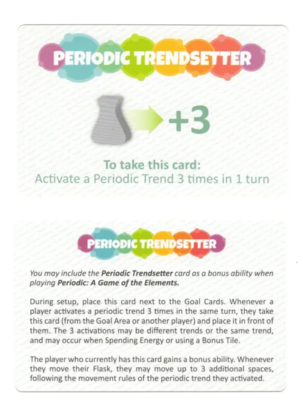 Periodic: A Game of the Elements – Periodic Trendsetter