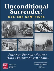Unconditional Surrender! Western Campaigns box cover