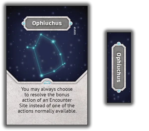 Origins: First Builders – Ophiuchus, the 13th sign of the Zodiac promo card